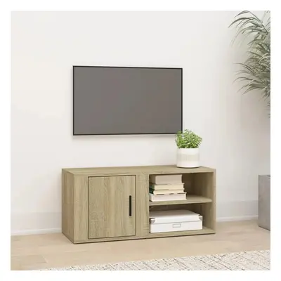 TV skříňka dub sonoma 80 x 31,5 x 36 cm kompozitní dřevo