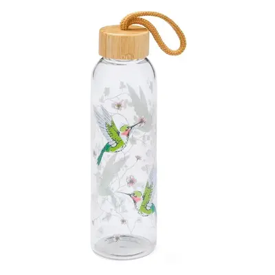 Zelená skleněná lahev 500 ml Hummingbirds – Cooksmart ®