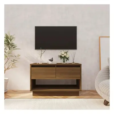 TV skříňka hnědý dub 70 x 41 x 44 cm kompozitní dřevo