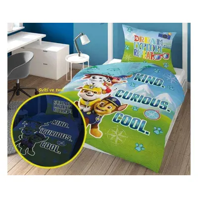 DETEXPOL Povlečení Paw Patrol dream svítící, 70x80cm