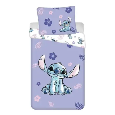 Bavlněné dětské povlečení na jednolůžko 140x200 cm Lilo and Stitch – Jerry Fabrics