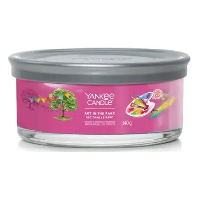 Yankee Candle vonná svíčka Signature Tumbler 5 knotů Art in the Park 340 g