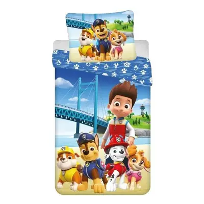 Jerry Fabrics povlečení bavlna Paw Patrol PP 457 Bridge 140x200+70x90 cm