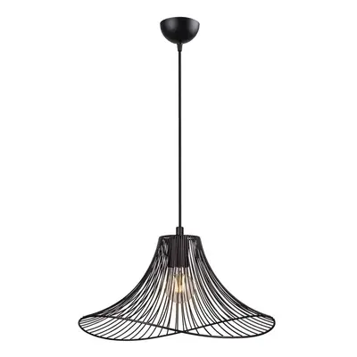 Černé závěsné svítidlo ø 40 cm Wavy – Squid Lighting