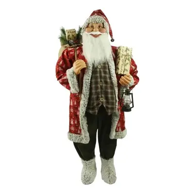 Dekorace Santa Claus Tradiční vzorovaný 150cm