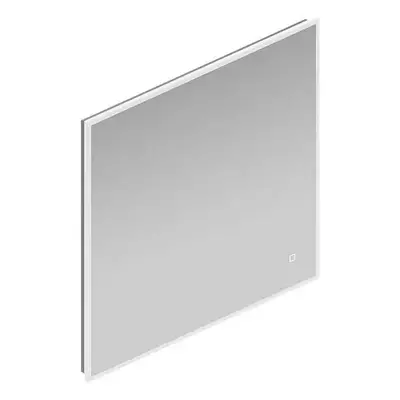 German Zrcadlo s LED osvětlením / 75 x 100 cm / 24 W / IP44 / stříbrná