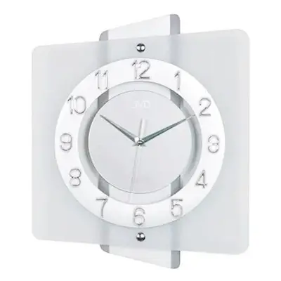 Luxusní skleněné moderní hodiny JVD quartz N20133