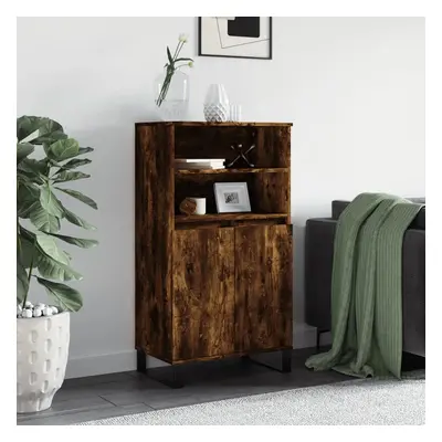 Skříň highboard kouřový dub 60 x 36 x 110 cm kompozitní dřevo