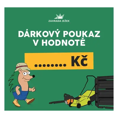 Dárkový poukaz na nákup v jakékoliv hodnotě ZJPOUKAZXX