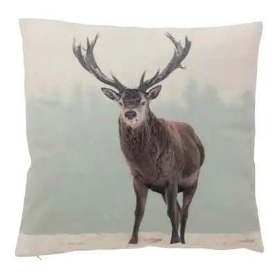 Sametový polštář s jelenem Deer - 45*45 cm