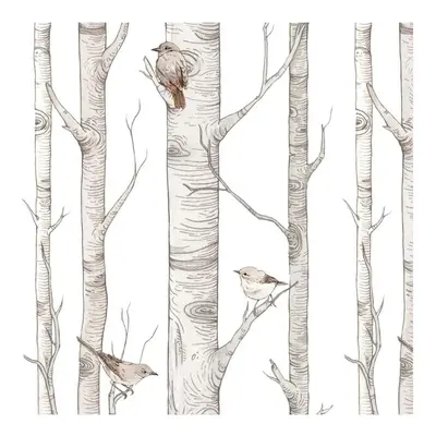 Papírová dětská tapeta 50 cm x 280 cm Scandinavian Forest – Dekornik