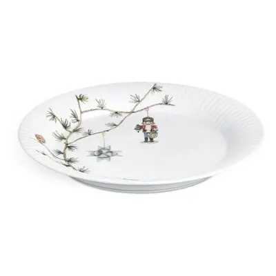 Bílý porcelánový talíř s vánočním motivem ø 27 cm Hammershøi Christmas – Kähler Design