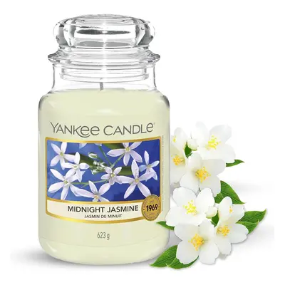 Yankee Candle vonná svíčka Classic ve skle velká Midnight Jasmine 623 g