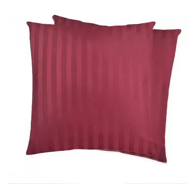 Áčko | Povlak na polštářek 40x40 cm Damašek WINE RED 2 ks