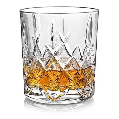 Crystal Bohemia BRIXTON sklenice na whisky 320 ml, 6 ks