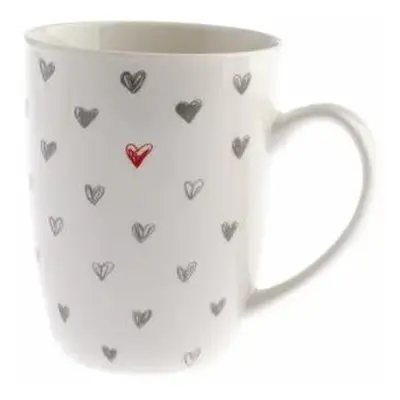 Porcelánový hrnek HEART, 340 ml