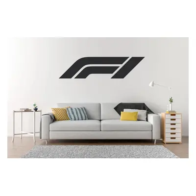 Lepy.cz Samolepka na zeď Formule 1 - logo Velikost (šířka x výška): 85x21cm, Barevná varianta: T