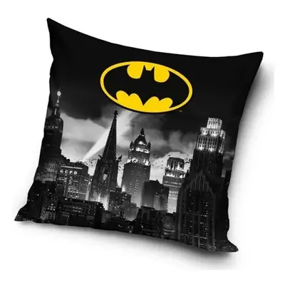 Carbotex Povlak na polštářek Batman Noční Gotham, 40 x 40 cm