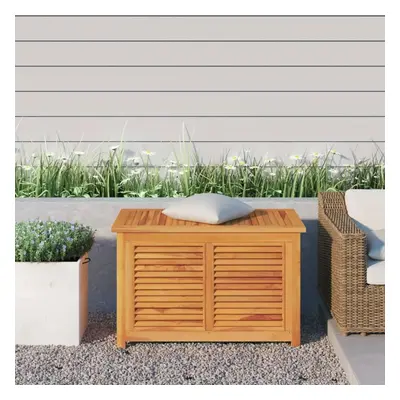 Zahradní úložný box s vložkou 90 x 50 x 58 cm masivní teak