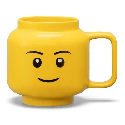 Žlutý keramický dětský hrnek 530 ml Head – LEGO®