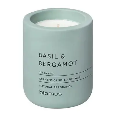 Vonná sojová svíčka doba hoření 24 h Fraga: Basil & Bergamot – Blomus