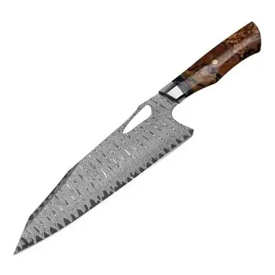 KnifeBoss kuchařský damaškový nůž Chef Boss 9.5 (243 mm) VG-10