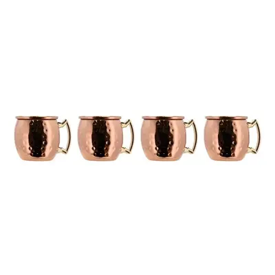 Lyngby Glas Hrnek na panáka Moscow mule Copper/Steel (4 ks)