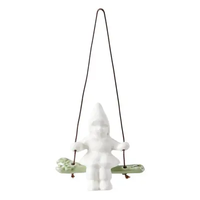 Porcelánová vánoční ozdoba Swinging Girl – Kähler Design