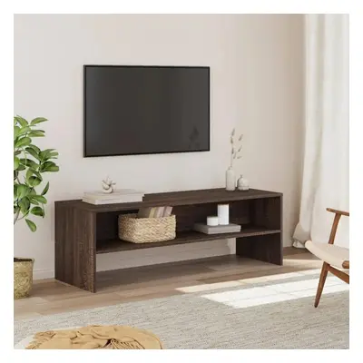 TV skříňka hnědý dub 120 x 40 x 40 cm kompozitní dřevo