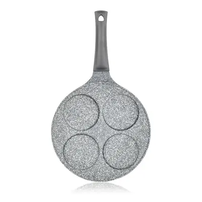 Banquet Pánev na 4 lívance s nepřilnavým povrchem Granite Grey, pr. 26 cm