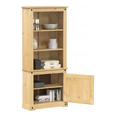 Skříň highboard Corona 74 x 38 x 170 cm masivní borové dřevo