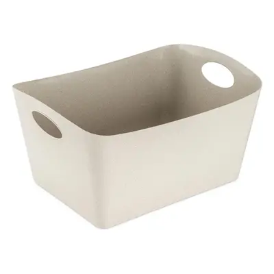 Koziol Úložný box Boxxx L Organic béžová, 15 l, 31 x 48 x 23,7 cm