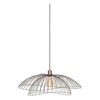 Designová závěsná lampa bronzová 45 cm - Pua