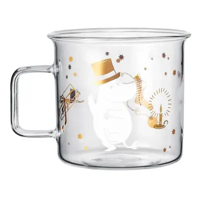 Skleněný hrnek Moomin Sparkling Stars 0,35l