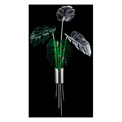 Nástěnné svítidlo MONSTERA DELICIOSA WL-002-MNI-CC CG - ARTGLASS