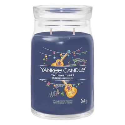 Yankee Candle vonná svíčka Signature ve skle velká Twilight Tunes 567g