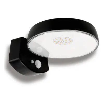 ECOLIGHT Solární fasádní svítidlo LED s pohybovým senzorem