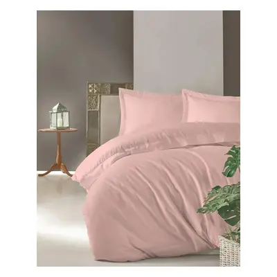 Cottonbox povlečení bavlněný satén Satin Pink - 220x200 / 2x70x90 cm