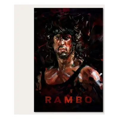 Gario Obraz na plátně Rambo, Sylvester Stallone - Dmitry Belov Rozměry: 40 x 60 cm