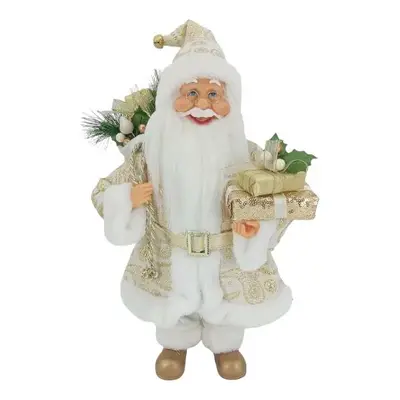 Dekorace Santa Claus Zlatý 40cm