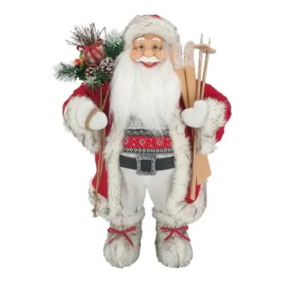 Dekorace Santa Claus Červeno-bílý 80cm