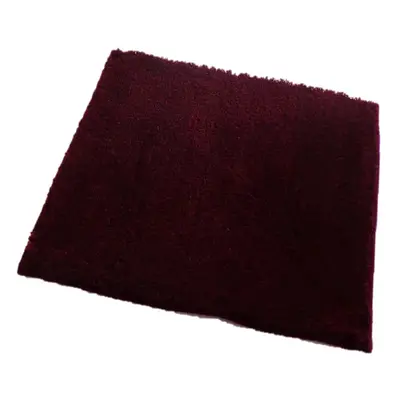 ROUTNER Koupelnová předložka COTTON Bordo - Bordo / 60 x 60 cm