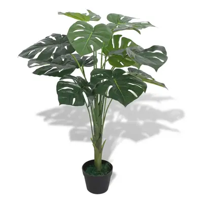 Umělá rostlina monstera s květináčem 70 cm zelená