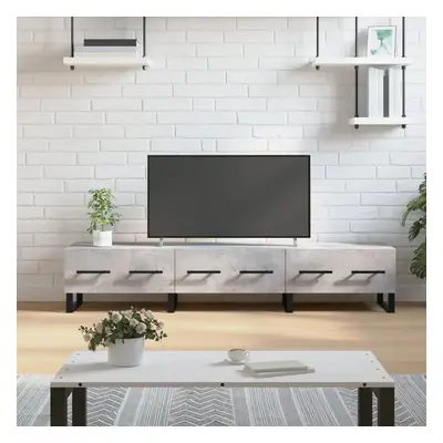 TV skříňka betonově šedá 150 x 36 x 30 cm kompozitní dřevo