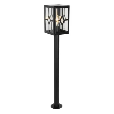 Klasická venkovní stojací lampa černá 100 cm IP44 - Dover