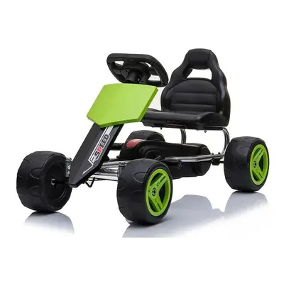 Baby Mix Dětská šlapací motokára Go-kart Speedy, zelená