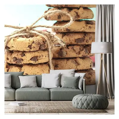 Samolepící fototapeta americké cookies sušenky