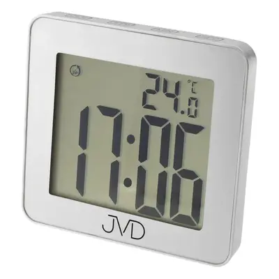 JVD Koupelnové hodiny stříbrné JVD SH8209.1