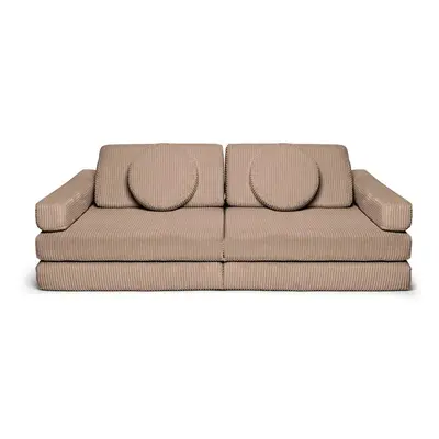 SHAPPY PLAY SOFA PURE CORDUROY Corduroy / Lollipop Více barev Barva: Chocolate