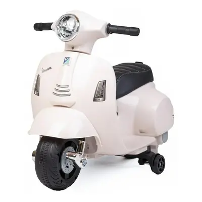 Baby Mix Dětská elektrická motorka Vespa, bílá